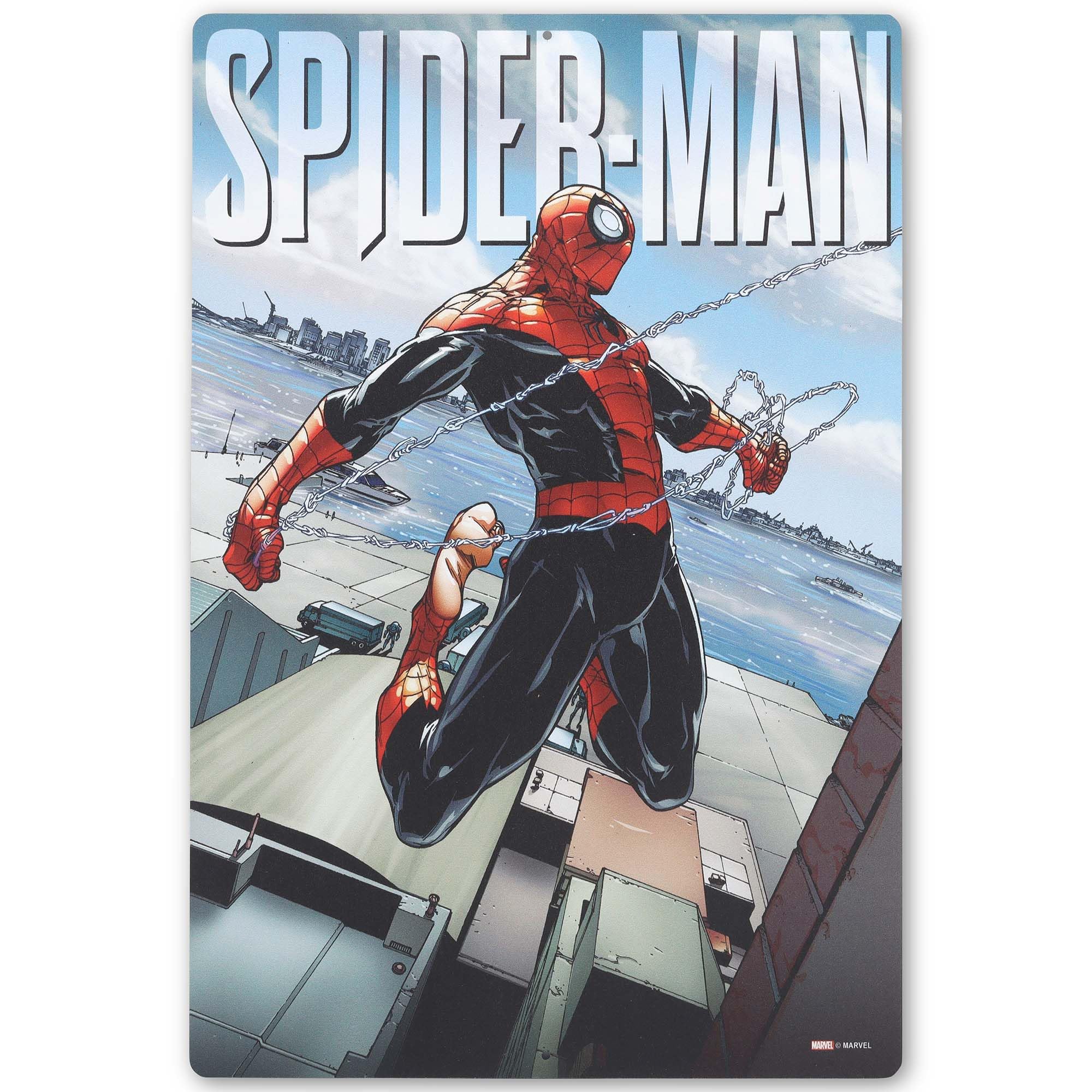 Amazon.com: Open Road Brands Marvel Spider-Man Skyscraper Webs